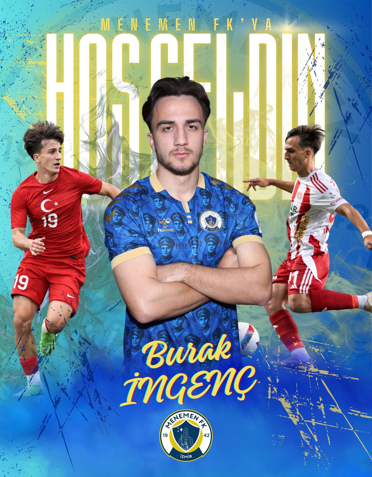 Menemen FK Burak İngenç’i Kadrosuna Kattı