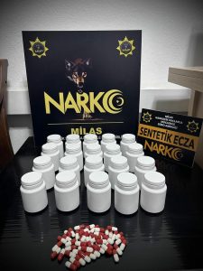 Milas’ta Sentetik Ecza Operasyonu