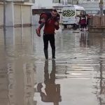 Nusaybin’de Sağanak Yağış: Öğrenciler Mahsur Kaldı