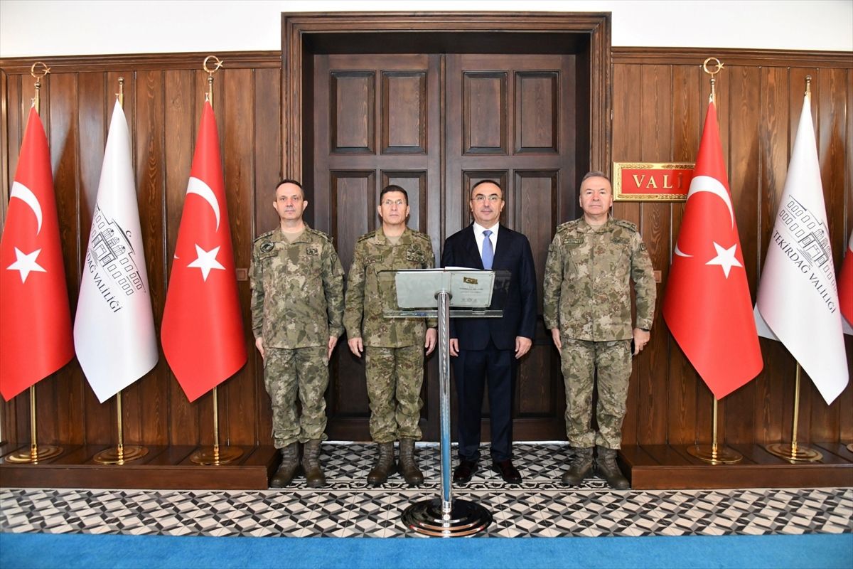 Orgeneral Ersay’dan Vali Soytürk’e Ziyaret