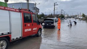 Osmaniye’de Sağanak Yağış Hayatı Olumsuz Etkiledi