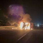 Osmaniye’de TIR Yangını: Şoför Kurtuldu