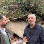 Rize’de Heyelan: Boş Ev Toprağa Gömüldü