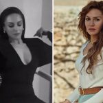 Sahra Şaş’ın dekoltesine ekipten jet müdahale