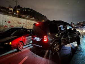 Samsun’da Zincirleme Kaza: 1 Yaralı