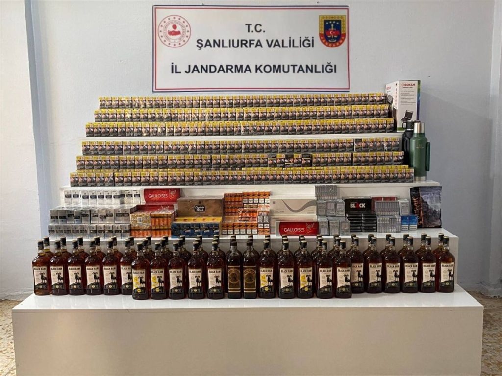 Şanlıurfa’da Kaçakçılık Operasyonu