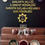Şanlıurfa’da Uyuşturucu Operasyonu