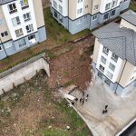 Serdivan’da İstinat Duvarı Çöktü