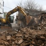 Siverek’te Metruk Ev Yıkıldı