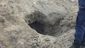Tarihi Höyükte Kaçak Kazı Tepkisi
