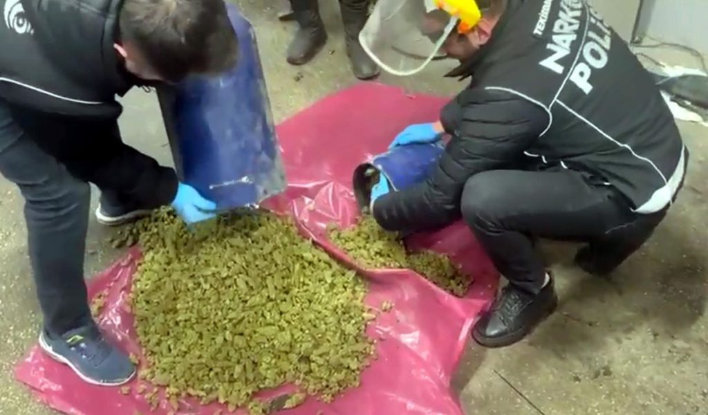Tekirdağ’da 24.5 kg Uyuşturucu Ele Geçirildi