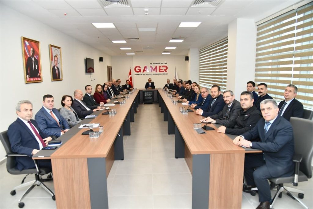 Tekirdağ’da İl Göç Kurulu Toplantısı