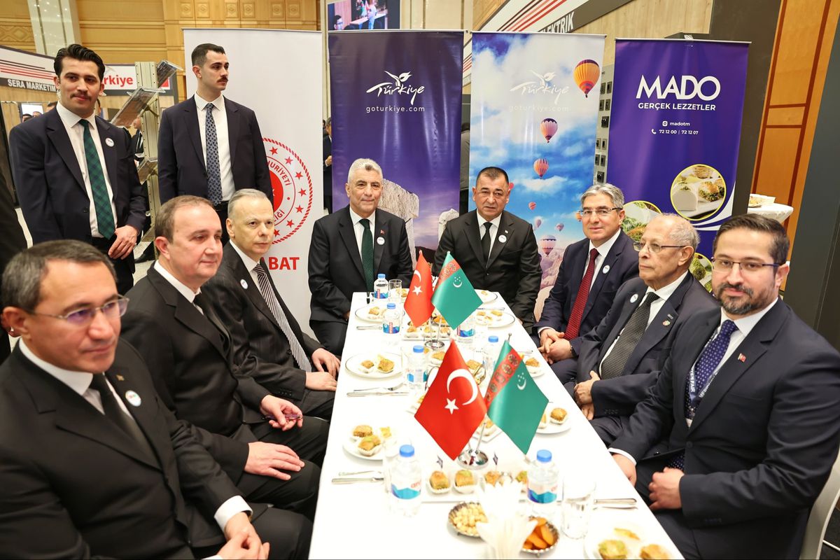 Ticaret Bakanı Ömer Bolat, Türkmenistanda Türk İhraç Ürünleri Fuarı’nın Açılışında