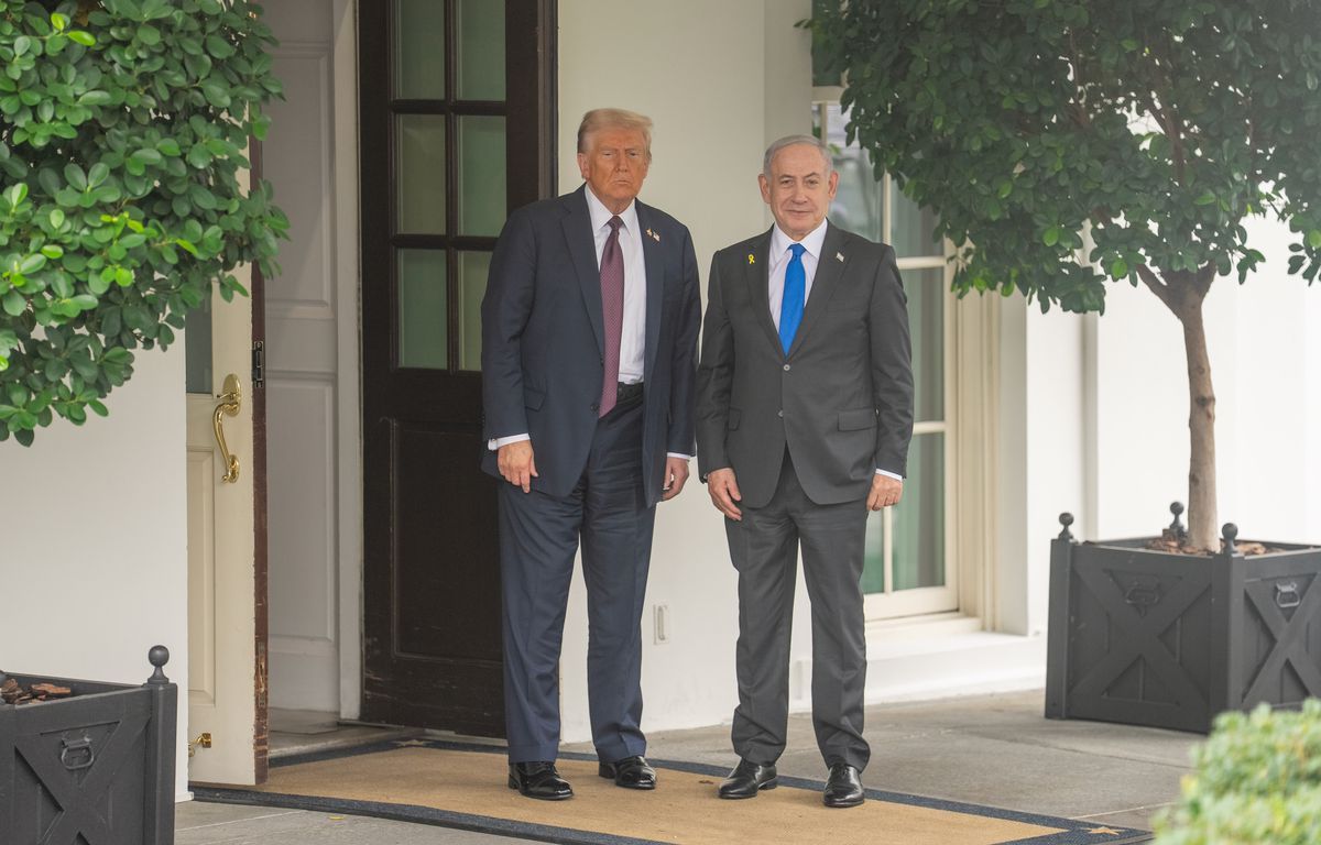 Trump ve Netanyahu Beyaz Saray’da Görüştü