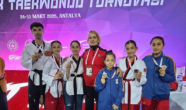 Uluslararası şampiyonada madalya yağmuru