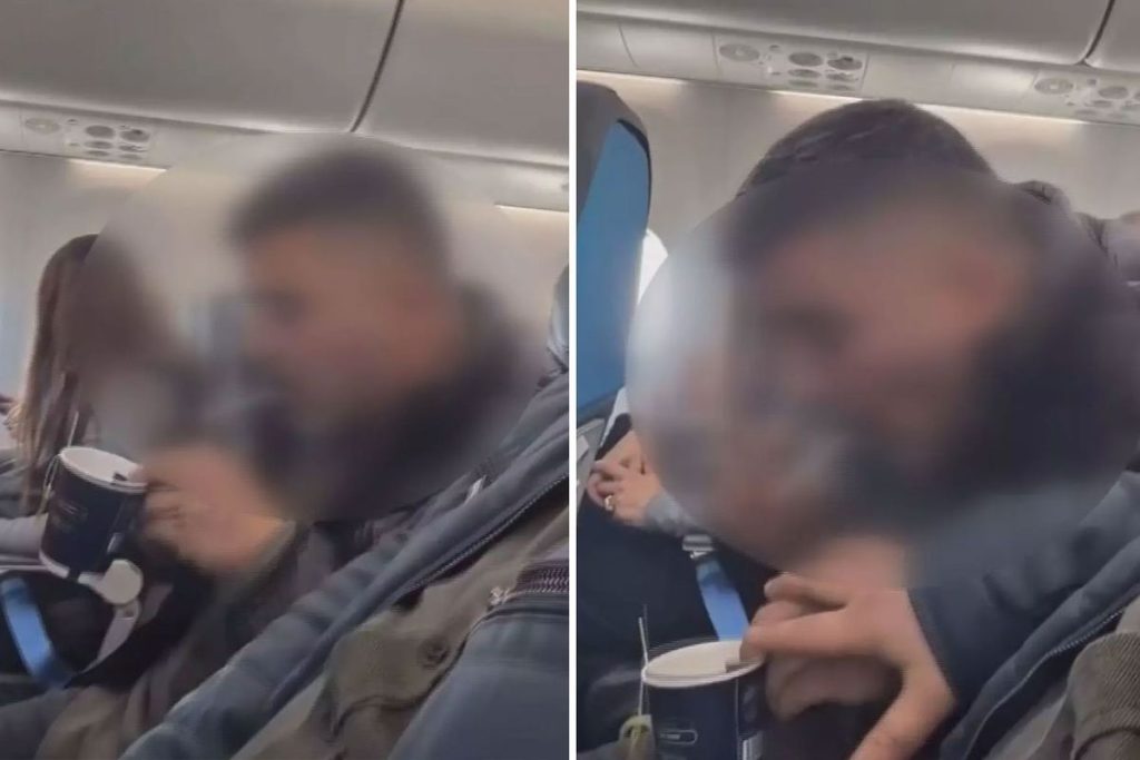 Ünlü sosyal medya fenomeni uçakta sigara içip bir de kameraya aldı