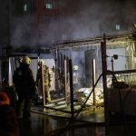 Üsküdar’da Metruk Binada Yangın