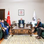 Vali Turan, Üniversite ve Roman Derneği Temsilcilerini Ağırladı