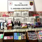 Yalova’da Kaçak Alkol ve Tütün Operasyonu