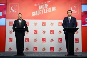 Yavuz Ağıralioğlu’ndan Saadet Partisi Ziyareti